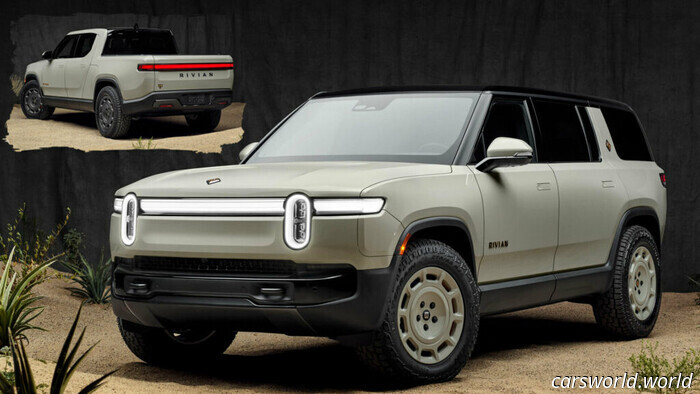 Rivian R1 Series Introduces 850 HP California Dune Edition | Carscoops